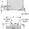 Ductile iron  double duty steam trap/ pump combinationt | DD4